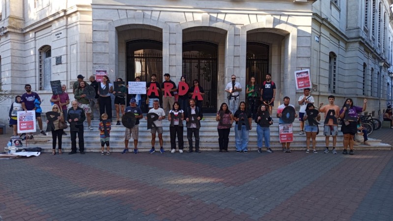 Reforma laboral: la movilizaci�n tambi�n se replic� en la Ciudad